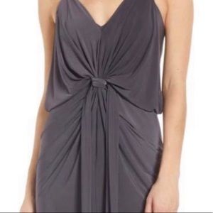 MISA LOS ANGELES DRESS CHARCOAL GREY revolve